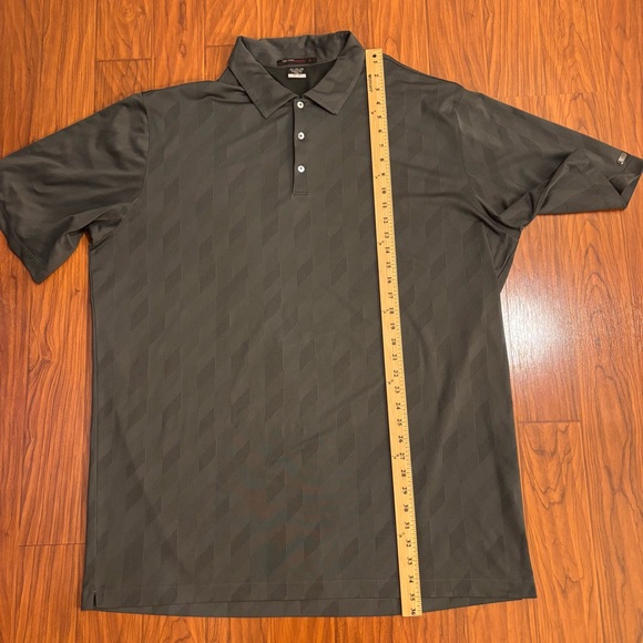 Nike Tiger Woods Collection Dri-Fit Gray Golf Polo Mens XXLT - Picture 5 of 6